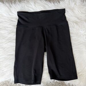 Black Biker Shorts Athletic